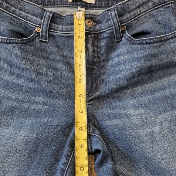 LILA RYAN Cortland Distressed Crop Mid Rise Jeans Size 27 - Picture 8 of 13